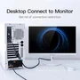 Vention ACNBF Convertidor VGA Macho a HDMI Hembra Negro 1m